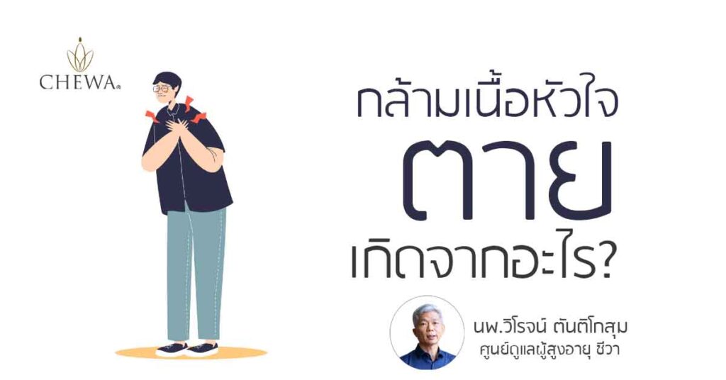 กล้ามเนื้อหัวใจตาย เกิดจากอะไร?